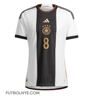 Camiseta Alemania Leon Goretzka #8 Primera Equipación Mundial 2022 manga corta